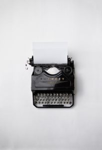 communication - typewriter